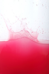 strawberry juice splash