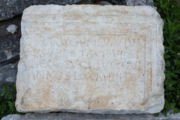 08 MAY 2019. Split, Croatia. Roman ruins of Salona at Solin