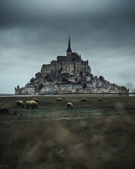 Le Mont Saint Michel in Normandy, France