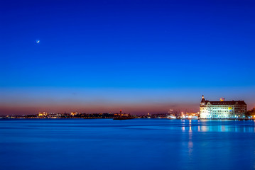 Fototapeta premium Istanbul, Turkey, 26 May 2009: Haydarpasa Train Station, Kadikoy.