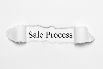 Obraz premium Sale Process