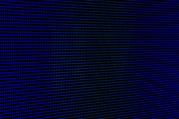 RGB LED Pixel Pitch - Red Green Blue - Color Mixing LEDS. Perspective view SMD Technology. Display Colors Panel