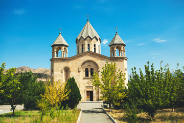 chuch in armenia under sky