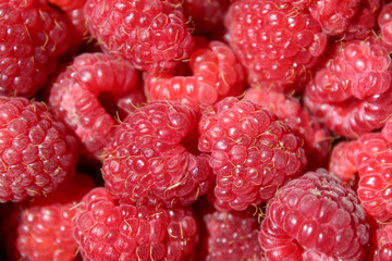 bright juicy tasty berry raspberries, from diseases and colds, raspberry jam to eat in winter for immunity