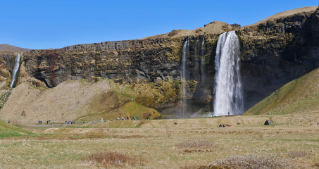 Rivières, torrents, cascades et chutes d'eau en Islande