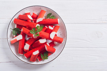 Crab sticks from fish protein © whitestorm
