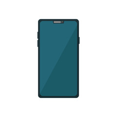 Isolated smartphone vector design