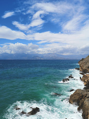 amazing seascape and beautiful sky