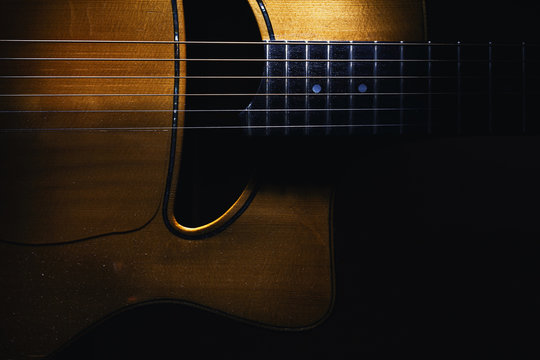 Body of Gypsy Jazz Guitar