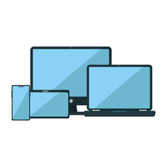 Laptop computer tablet and smartphone design