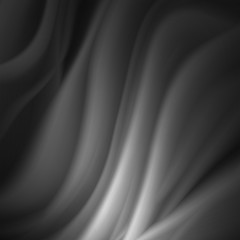Fototapeta premium Black Smooth Silk Satin Background