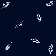 seamless pattern with feathers