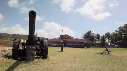 Shark Museum at Fernando de Noronha Island, a UNESCO World Heritage site, Pernambuco, Brazil.