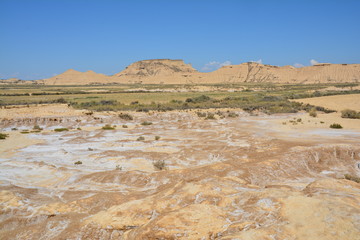 Désert des Bardenas Reales Navarre Espagne