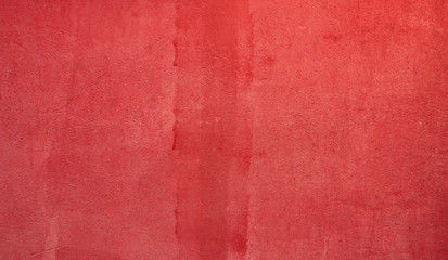Textured red wall background facade