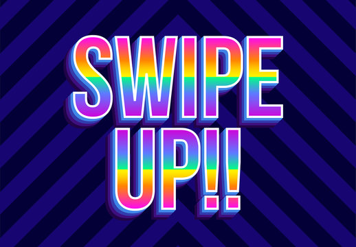 Colorful Rainbow Text Effect