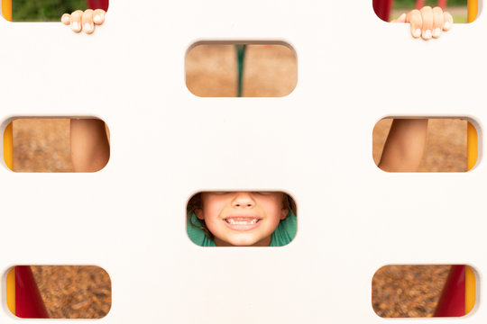 Child Smiling with Missing Teeth
