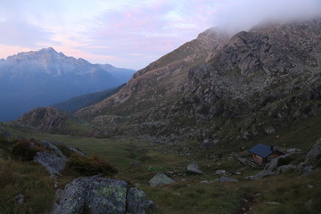 lake in the mountains