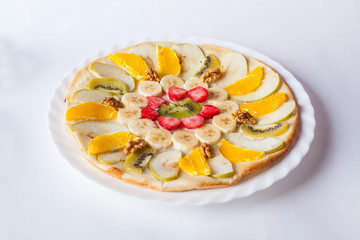 fruit pizza pie natural vegetarian