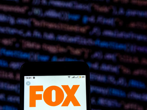 Kiev, Ukraine, December 7, 2018, Illustrative Editorial. Fox TV Network Logo Seen Displayed On Smart Phone.