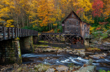 Glade Creek Grist Mill © Michael