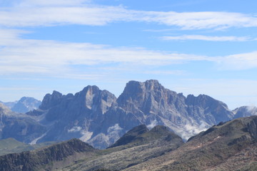 view of mountains