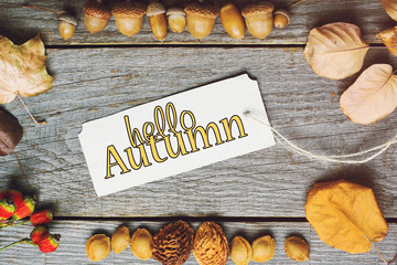 Hello Autumn composition 