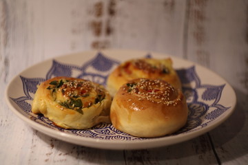Spinach Buns