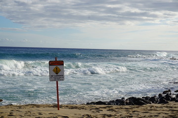 Surf Conditions at Poipu Beach, Kauai