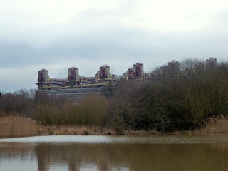 Klinikum Aachen einmal aus der Natur gesehen