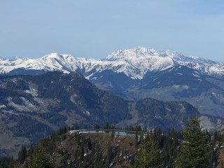 Berglandschaft in den Alpen