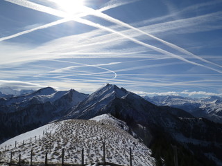 Berglandschaft in den Alpen