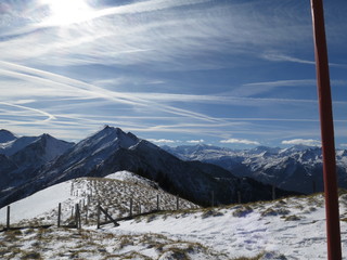 Berglandschaft in den Alpen