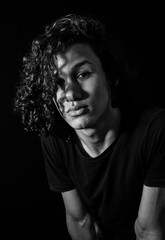 Fototapeta premium Charming stylish sexy male model