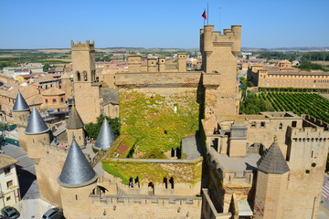 Ch&acirc;teau M&eacute;di&eacute;val Olite Navarre Espagne