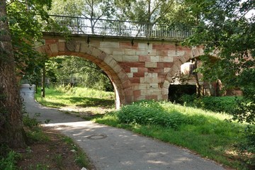 Schwabach - Brücke über die Schwabach