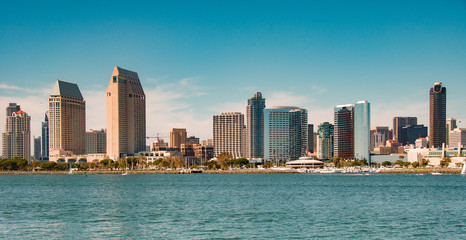 Fototapeta premium San Diego Skyline