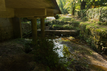 Lavoir à Pouyanne dans le département des Pyrénées Atlantique