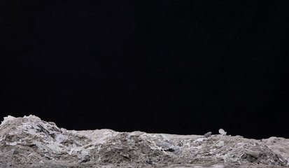 abstract black halloween background with ash