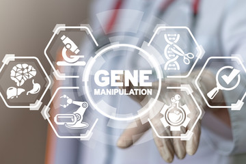 Biotechnology Gene Manipulation Medical Scientific concept.