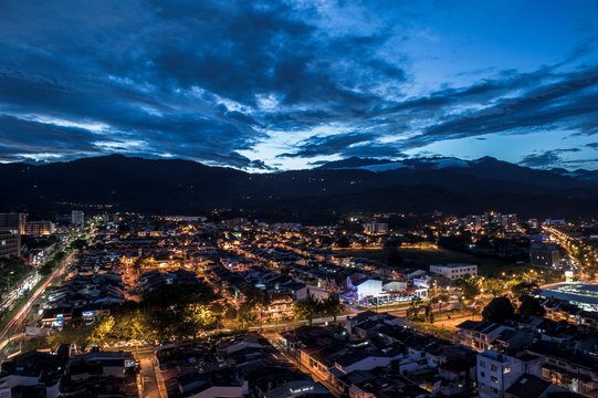 View Of Villavicencio, Meta, Colombia