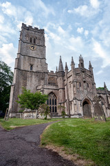 Fototapeta na wymiar St Peter and St Pauls Church in Northleach town, Gloucestershire, Cotswolds, England - United Kingdom