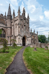 Fototapeta premium St Peter and St Pauls Church in Northleach town, Gloucestershire, Cotswolds, England - United Kingdom