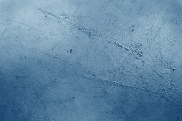 Blue concrete texture wall background