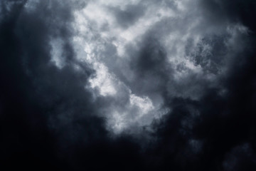 Sky clouds cirrus clouds monochrome