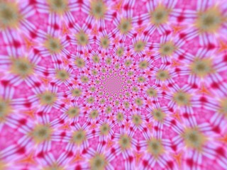 Colorful digital graphic kaleidoscope symmetry mandala style in laser light trial pattern, Tie Dye , spiderweb art abstract background for art projects, banner, business,   card, 3D, template