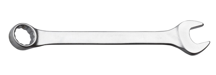 Wrench isolated on white background, hand tool