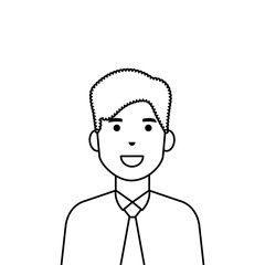 Isolated avatar man vector design