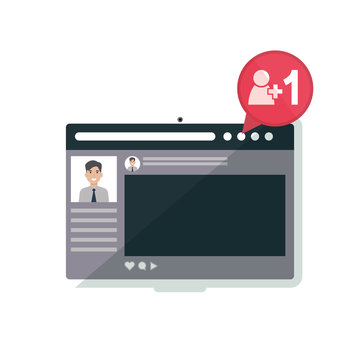 Social media and multimedia button design