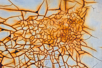 Obraz premium Rusty and abstract metal texture/background
